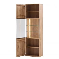 Loftscape Ensemble meubles TV Salvo I (4 élém.) - Partiellement en chêne massif - Planches de chêne Bianco / Gris -Meubles TV muraux Soldes 1000207684 200305 06214900119 DETAILS P000000001000207684