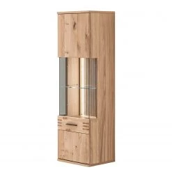 Loftscape Ensemble meubles TV Salvo I (4 élém.) - Partiellement en chêne massif - Planches de chêne Bianco / Gris -Meubles TV muraux Soldes 1000207684 200305 06215000129 DETAILS P000000001000207684