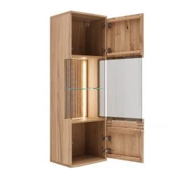 Loftscape Ensemble meubles TV Salvo I (4 élém.) - Partiellement en chêne massif - Planches de chêne Bianco / Gris -Meubles TV muraux Soldes 1000207684 200305 06215000130 DETAILS P000000001000207684