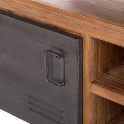 Ars manufacti Meubles TV Manchester III (3 éléments) - Acacia massif / Métal - Acacia / Anthracite 37 Ars manufacti Meubles TV Manchester III (3 éléments) - Acacia massif / Métal - Acacia / Anthracite -Meubles TV muraux Soldes 1000213222 200831 09510400057 DETAILS P000000001000213222