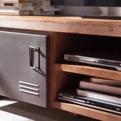 Ars manufacti Meubles TV Manchester III (3 éléments) - Acacia massif / Métal - Acacia / Anthracite 39 Ars manufacti Meubles TV Manchester III (3 éléments) - Acacia massif / Métal - Acacia / Anthracite -Meubles TV muraux Soldes 1000213222 200831 09510400059 DETAILS P000000001000213222