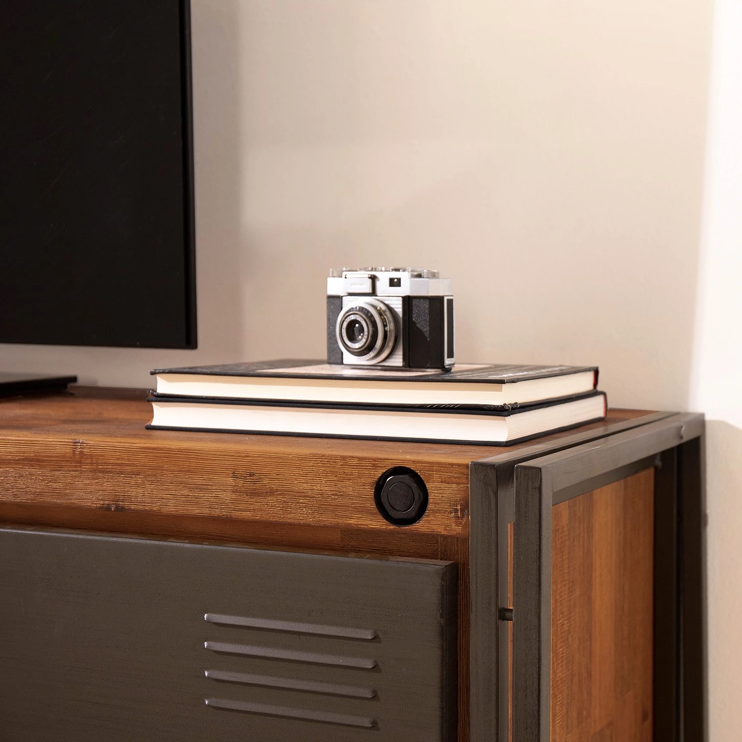 Ars manufacti Meubles TV Manchester III (3 éléments) - Acacia massif / Métal - Acacia / Anthracite 21 Ars manufacti Meubles TV Manchester III (3 éléments) - Acacia massif / Métal - Acacia / Anthracite – Image 19