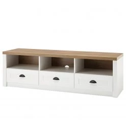 Norrwood Meubles TV muraux Proville I (4 élém.) - Imitation chêne blanc / Imitation chêne -Meubles TV muraux Soldes 1000214288 200527 06582400009 DETAILS P000000001000214288