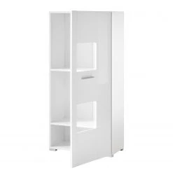 Loftscape Ensemble meubles TV Cely I (4 éléments) - Blanc brillant / Blanc mat -Meubles TV muraux Soldes 1000214312 200527 07013800150 DETAILS P000000001000214312