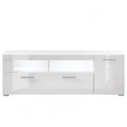 Loftscape Ensemble meubles TV Cely I (4 éléments) - Blanc brillant / Blanc mat -Meubles TV muraux Soldes 1000214312 200527 07014200154 DETAILS P000000001000214312