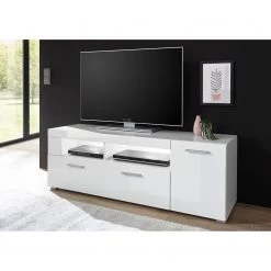 Loftscape Ensemble meubles TV Cely II (4 éléments) - Blanc brillant / Blanc mat -Meubles TV muraux Soldes 1000214313 200527 07020000168 MOOD DETAILS P000000001000214313 mood