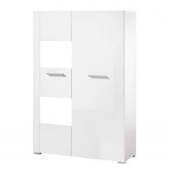 Loftscape Ensemble meubles TV Cely II (4 éléments) - Blanc brillant / Blanc mat -Meubles TV muraux Soldes 1000214313 200527 07020600172 DETAILS P000000001000214313