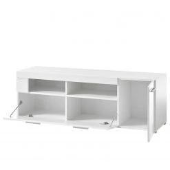 Loftscape Ensemble meubles TV Cely II (4 éléments) - Blanc brillant / Blanc mat -Meubles TV muraux Soldes 1000214313 200527 07021100176 DETAILS P000000001000214313