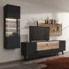 GWINNER Ensemble meubles TV Misano I (3 élém.) - Placage en bois véritable / Verre - Planches de chêne / Gris - Anthracite / Chêne sauvage - Avec éclairage 1 GWINNER Ensemble meubles TV Misano I (3 élém.) - Placage en bois véritable / Verre - Planches de chêne / Gris - Anthracite / Chêne sauvage - Avec éclairage -Meubles TV muraux Soldes 1000218334 200828 11283200156 MOOD IMAGE P000000001000218334 mood