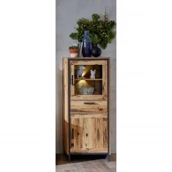 Ridgevalley Ensemble meubles TV Priay I (4 éléments) - Avec éclairage - Imitation mélèze / Graphite -Meubles TV muraux Soldes 1000221767 200831 14271700003 MOOD DETAILS P000000001000221767 mood