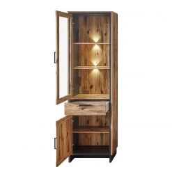 Ridgevalley Ensemble meubles TV Priay III (4 élém.) - Avec éclairage - Imitation mélèze / Graphite -Meubles TV muraux Soldes 1000221769 200831 14271800039 DETAILS P000000001000221769