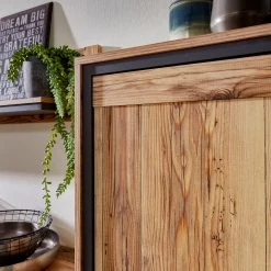 Ridgevalley Ensemble meubles TV Priay III (4 élém.) - Avec éclairage - Imitation mélèze / Graphite -Meubles TV muraux Soldes 1000221769 200831 14271800043 DETAILS P000000001000221769