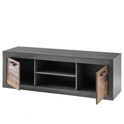Red Living Ensemble meubles TV Buzan I (4 élém.) - Imitation bois recyclé / Anthracite -Meubles TV muraux Soldes 1000223920 200828 15464800109 DETAILS P000000001000223920