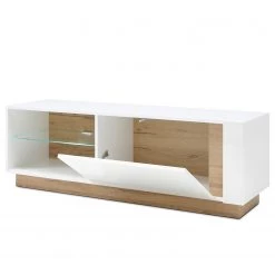 Loftscape Ensemble meubles TV Cailla I (4 élém.) - Blanc brillant / Imitation chêne 23 Loftscape Ensemble meubles TV Cailla I (4 élém.) - Blanc brillant / Imitation chêne -Meubles TV muraux Soldes 1000223923 200828 15490500136 DETAILS P000000001000223923
