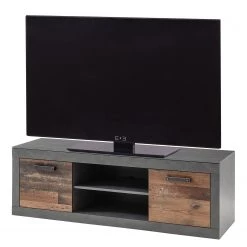 Red Living Ensemble meubles TV Buzan III (3 élém.) - Imitation bois recyclé / Anthracite -Meubles TV muraux Soldes 1000223925 200828 15500100154 DETAILS P000000001000223925