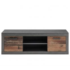 Red Living Ensemble meubles TV Buzan III (3 élém.) - Imitation bois recyclé / Anthracite -Meubles TV muraux Soldes 1000223925 200828 15500200155 DETAILS P000000001000223925