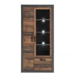 Red Living Ensemble meubles TV Buzan III (3 élém.) - Imitation bois recyclé / Anthracite -Meubles TV muraux Soldes 1000223925 200828 15500900160 DETAILS P000000001000223925