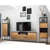 Red Living Ensemble meubles TV Barview I (3 élém.) - Placage bois - Chêne / Anthracite -Meubles TV muraux Soldes 1000224224 210218 08381500001 MOOD IMAGE P000000001000224224 mood