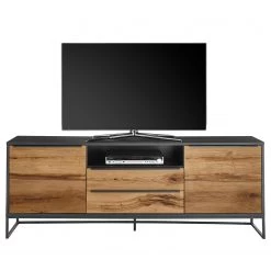 Red Living Ensemble meubles TV Barview IV (2 élém.) - Placage bois - Chêne / Anthracite -Meubles TV muraux Soldes 1000224227 210215 11272400035 DETAILS P000000001000224227