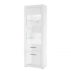 Loftscape Meubles TV muraux Bricktown I (4 élém.) - Blanc brillant / Blanc mat -Meubles TV muraux Soldes 1000224390 200904 12215800067 DETAILS P000000001000224390