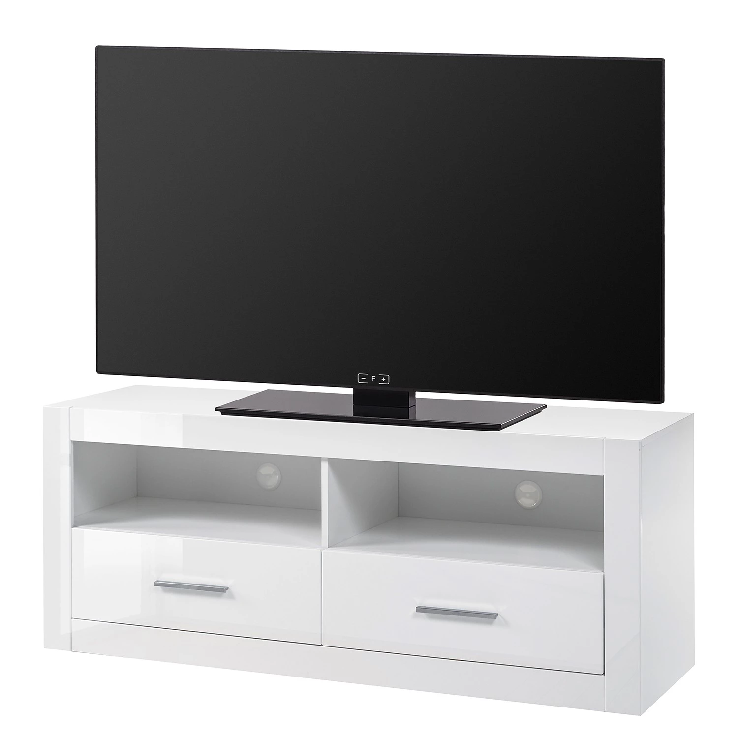 Loftscape Meubles TV muraux Bricktown V (4 élém.) - Blanc brillant / Blanc mat 9 Loftscape Meubles TV muraux Bricktown V (4 élém.) - Blanc brillant / Blanc mat – Image 7