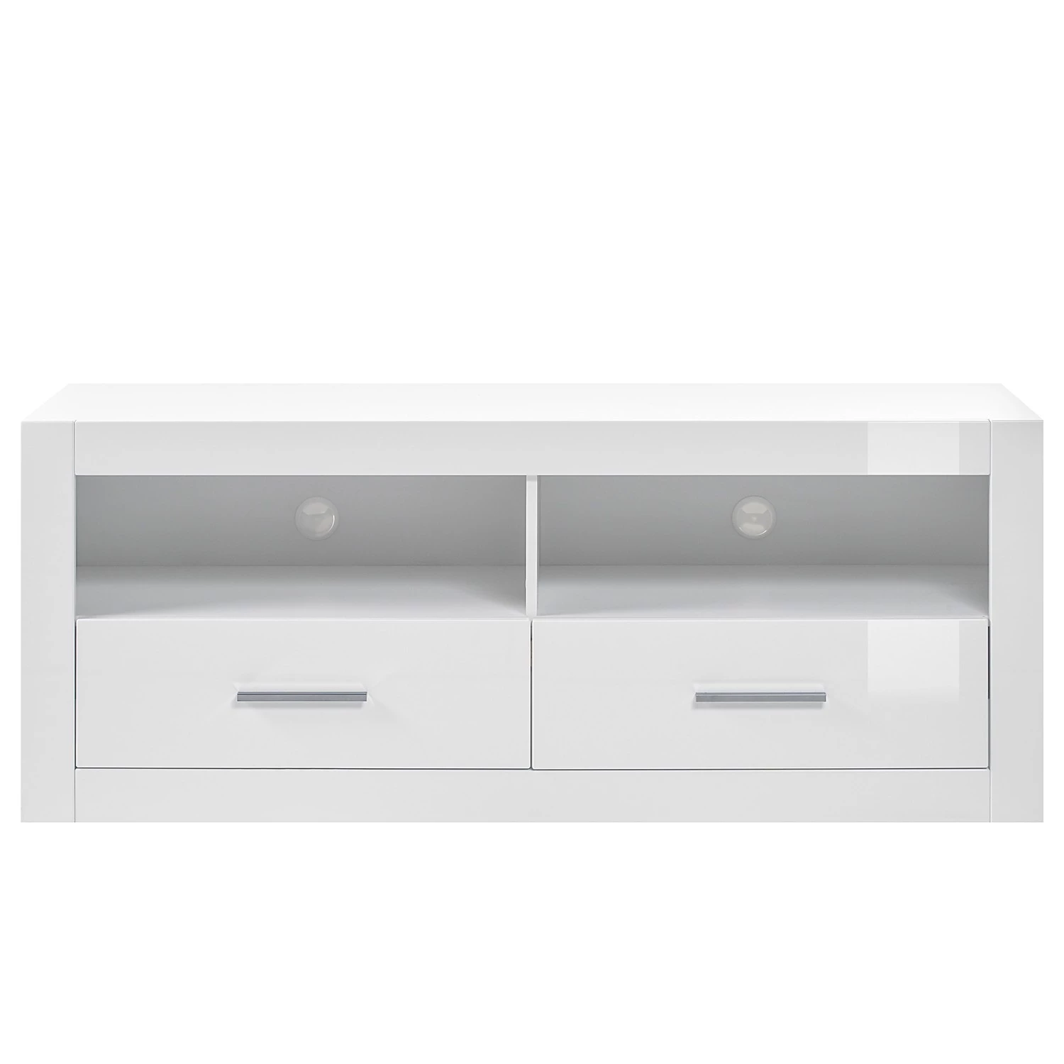 Loftscape Meubles TV muraux Bricktown V (4 élém.) - Blanc brillant / Blanc mat 11 Loftscape Meubles TV muraux Bricktown V (4 élém.) - Blanc brillant / Blanc mat – Image 9