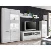 Loftscape Meubles TV muraux Bricktown III (4 él.) - Blanc brillant / Blanc mat -Meubles TV muraux Soldes 1000224393 200925 18322200037 MOOD IMAGE P000000001000224393 mood