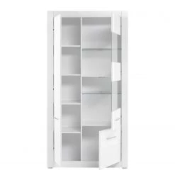 Loftscape Meubles TV muraux Bricktown III (4 él.) - Blanc brillant / Blanc mat -Meubles TV muraux Soldes 1000224393 200925 18322300039 DETAILS P000000001000224393