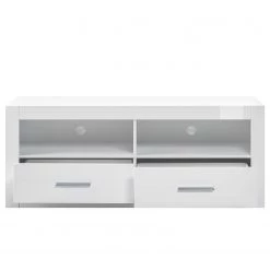 Loftscape Meubles TV muraux Bricktown II (4 élém.) - Blanc brillant / Blanc mat -Meubles TV muraux Soldes 1000224404 200904 12232100101 DETAILS P000000001000224404