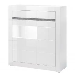 Loftscape Ensemble meubles TV Cape Ann I (4 élém.) - Blanc brillant / Blanc mat -Meubles TV muraux Soldes 1000226254 200923 15534900079 DETAILS P000000001000226254