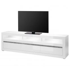 Loftscape Ensemble meubles TV Cape Ann II (2 él.) - Blanc brillant / Blanc mat -Meubles TV muraux Soldes 1000226256 200923 15535800086 DETAILS P000000001000226256