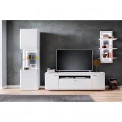 Loftscape Meubles TV muraux Cassville II ( 4 él.) - Blanc mat / Anthracite -Meubles TV muraux Soldes 1000226402 200925 06053500018 MOOD DETAILS P000000001000226402 mood