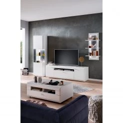 Loftscape Meubles TV muraux Cassville II ( 4 él.) - Blanc mat / Anthracite -Meubles TV muraux Soldes 1000226402 200925 06053600020 MOOD DETAILS P000000001000226402 mood