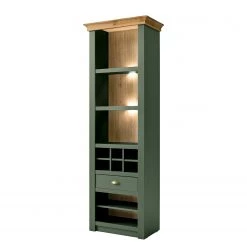 Norrwood Ensemble meubles TV Cardet I (4 élém.) - Vert mousse / Imitation chêne de Wotan -Meubles TV muraux Soldes 1000227559 201016 13035400055 DETAILS P000000001000227559