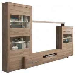 Loftscape Ensemble meubles TV Vierzon (4 éléments) - Imitation chêne Sonoma -Meubles TV muraux Soldes 1000237339 201230 13132700035 DETAILS P000000001000237339