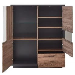 Red Living Ensemble meubles TV Batey I (3 éléments) - Imitation chêne de Havel / Graphite -Meubles TV muraux Soldes 1000261852 210430 14481500007 DETAILS P000000001000261852