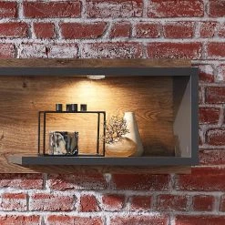 Red Living Ensemble meubles TV Batey I (3 éléments) - Imitation chêne de Havel / Graphite -Meubles TV muraux Soldes 1000261852 210430 14481500009 DETAILS P000000001000261852