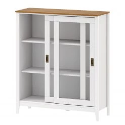 Maison Belfort Ensemble meubles Rivery III (3 éléments) - Pin massif - Blanc -Meubles TV muraux Soldes 1000276959 210701 06575300074 DETAILS P000000001000276959