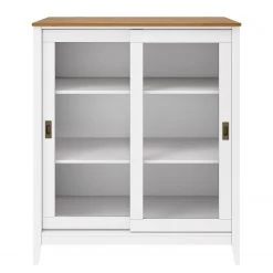 Maison Belfort Ensemble meubles Rivery III (3 éléments) - Pin massif - Blanc -Meubles TV muraux Soldes 1000276959 210701 06575300075 DETAILS P000000001000276959