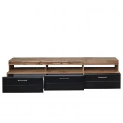 Loftscape Ensemble meubles TV Belloc II (5 élém.) - Avec éclairage intégré - Noir mat / Imitation chêne 20 Loftscape Ensemble meubles TV Belloc II (5 élém.) - Avec éclairage intégré - Noir mat / Imitation chêne -Meubles TV muraux Soldes 1000281314 210720 14014100030 DETAILS P000000001000281314