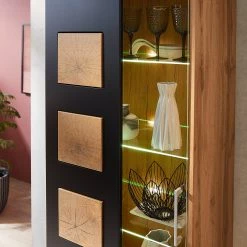 Loftscape Ensemble meubles TV Belloc II (5 élém.) - Avec éclairage intégré - Noir mat / Imitation chêne 25 Loftscape Ensemble meubles TV Belloc II (5 élém.) - Avec éclairage intégré - Noir mat / Imitation chêne -Meubles TV muraux Soldes 1000281314 210720 14014200035 DETAILS P000000001000281314