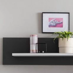 Loftscape Ensemble meubles TV Intento I (4 élém.) - Blanc brillant / Anthracite -Meubles TV muraux Soldes 1000288189 210827 12095800079 DETAILS P000000001000288189