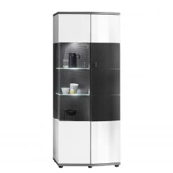 Loftscape Ensemble meubles TV Intento I (4 élém.) - Blanc brillant / Anthracite -Meubles TV muraux Soldes 1000288189 210827 12095800086 DETAILS P000000001000288189