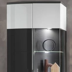 Loftscape Ensemble meubles TV Intento II (4 él.) - Blanc brillant / Anthracite -Meubles TV muraux Soldes 1000288190 210827 12095900101 DETAILS P000000001000288190