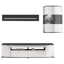 Loftscape Ensemble meubles TV Intento III (3 él.) - Blanc brillant / Anthracite 21 Loftscape Ensemble meubles TV Intento III (3 él.) - Blanc brillant / Anthracite -Meubles TV muraux Soldes 1000288375 210827 16503400005 DETAILS P000000001000288375