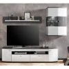 Loftscape Ensemble meubles TV Intento III (3 él.) - Blanc brillant / Anthracite -Meubles TV muraux Soldes 1000288375 210827 16503800008 MOOD IMAGE P000000001000288375 mood