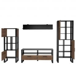 Red Living Ensemble meubles TV Norddal III (4 él.) - Imitation noyer / Noir 19 Red Living Ensemble meubles TV Norddal III (4 él.) - Imitation noyer / Noir -Meubles TV muraux Soldes 1000310667 211125 14554100087 DETAILS P000000001000310667