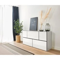 Now! by hülsta Ensemble now to go colour V (5 élém.) - Blanc pur brillant / Blanc neige -Meubles TV muraux Soldes 1000311268 211201 14485600272 MOOD DETAILS P000000001000311268 mood