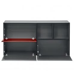 Now! by hülsta Ensemble now to go colour II (5 élém.) - Rubin brillant / Gris diamant brillant -Meubles TV muraux Soldes 1000311278 211201 14490000395 DETAILS P000000001000311278