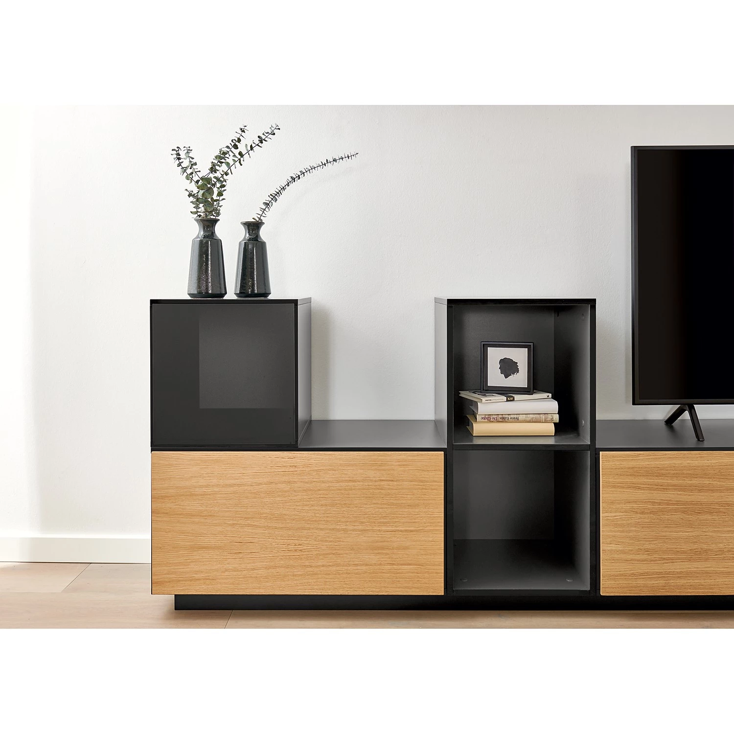 Now! by hülsta Ensemble now to go colour III (8 élém.) - Gris diamant brillant / Chêne naturel 14 Now! by hülsta Ensemble now to go colour III (8 élém.) - Gris diamant brillant / Chêne naturel – Image 12